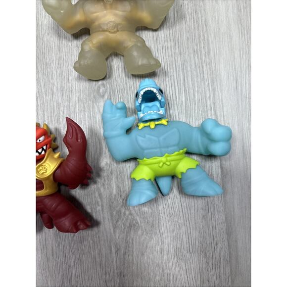 Heroes of Goo Jit Zu All Stars Pack: Blazagon, Rock Jaw, Tyro, Smashadon Figures - Picture 3 of 10